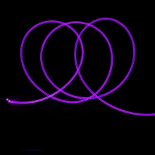 Side Emitting Fibre Optic Solid Side Glow Fiber Optic Lighting Supplier