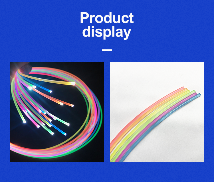 Colorful Fiber Optic Cable Colorful Fiber Optic Cable