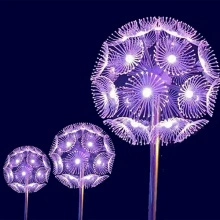 Fibre Optic Garden Light Dandelion light for interior decorative Supplier