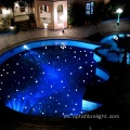 Iluminación de piscina de fibra óptica de estrellas de fibra remota