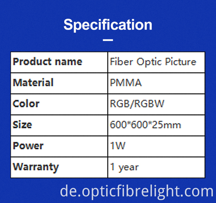 Glasfaserfarbe Fiber Optic Paint