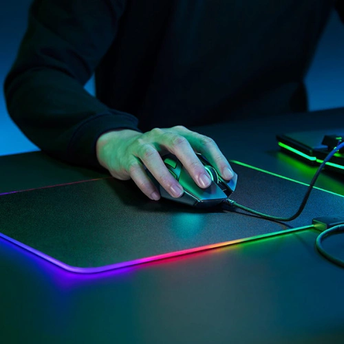 Led Light Mouse Pad Fiber Optic For Led Mouse Pad Factory