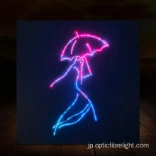 家のための光ファイバー光絵画