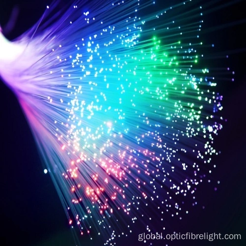 Fiber Optic Light Rope 0.75mm PMMA Fiber optic light strands Supplier