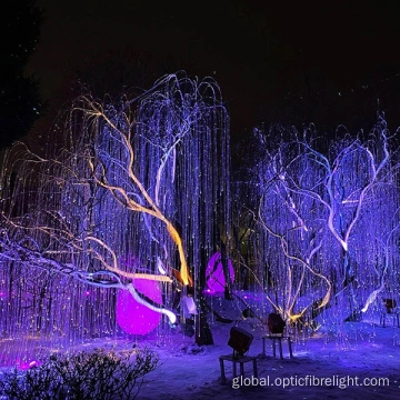 Fiber Optic Garden Lights Fiber Optic Led Side Spark Avatar Tree Supplier