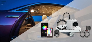 Fiber Optic Star Ceiling For Car