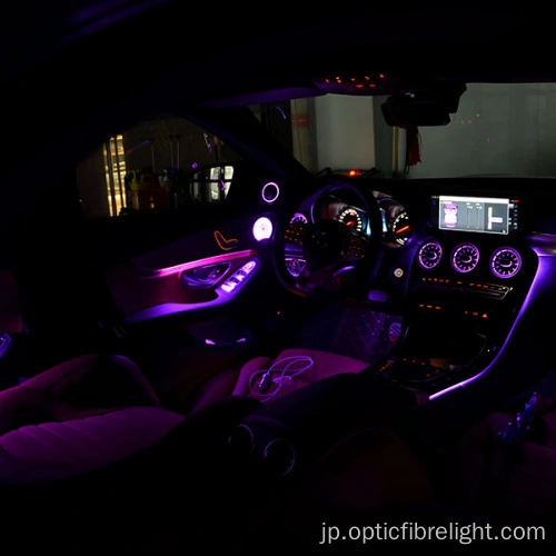 車用光ファイバーサイドグローケーブルライト