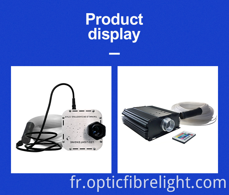 Rideau de fibre optique Fiber Optic Curtain