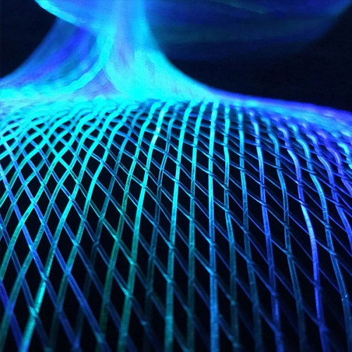 Outdoor Braided Light Mesh Fiber Optic Light Kit Decorations Factory