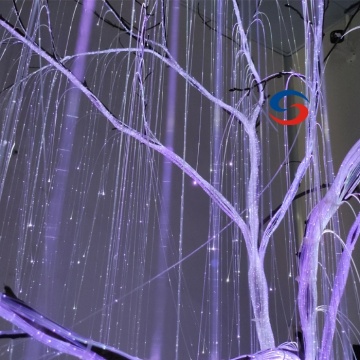 What are the advantages of using fiber optic lights?