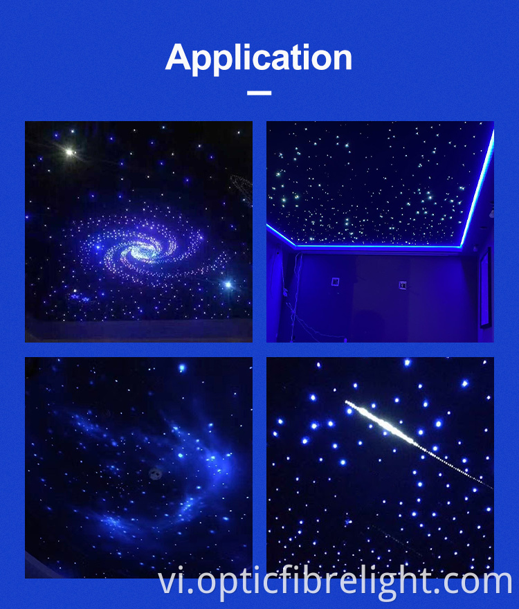 Trần sao sợi quang Optic Fibre Star Ceiling