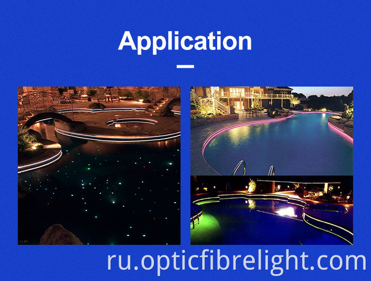 Волоконно-оптическое освещение бассейна Fiber Optic Pool Lighting