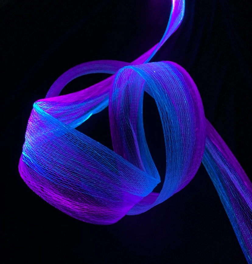 Fiber optic grid light