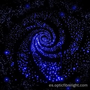 Iluminación de techo de estrella de fibra óptica de bricolaje para sensorial