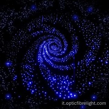 Illuminazione a soffitto a stella in fibra ottica fai-da-te per sensoriale