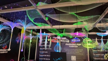 Fiber Optic Lighting Products at Hong Kong International Lighitng Fair